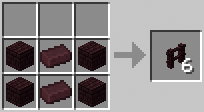 http://www.minecraft-crafting.net/app/src/Other/craft/craft_netherbrickfence.png